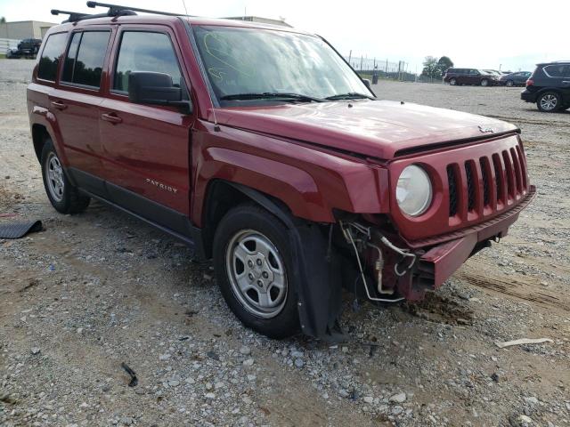 JEEP PATRIOT SP 2014 with VIN 1C4NJPBA5ED779588 - Photo from auction