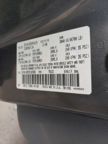 Photo 10 from auction – 2007 DODGE RAM 1500 S with VIN 1D7HA18297S167683
