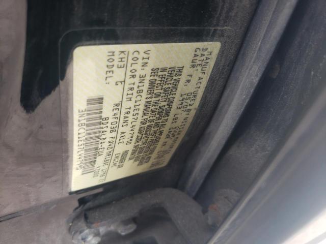 Photo 10 from auction – 2007 NISSAN VERSA S with VIN 3N1BC11E57L447990