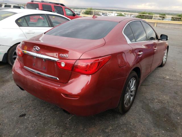 Photo 4 from auction – 2014 INFINITI Q50 BASE with VIN JN1BV7AP8EM683440