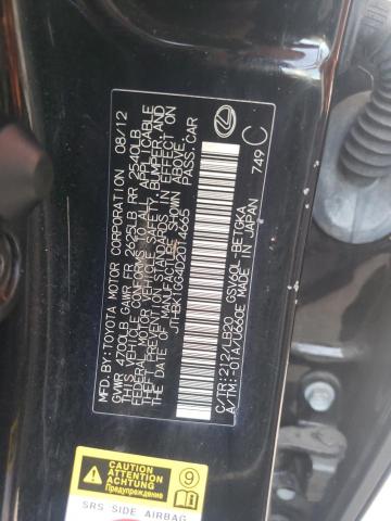 Photo 10 from auction – 2013 LEXUS ES 350 with VIN JTHBK1GG4D2014665