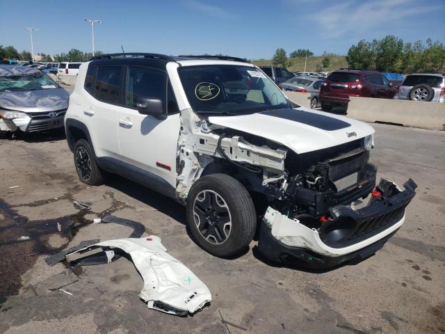 JEEP RENEGADE T 2017 with VIN ZACCJBCB6HPG27200 - Photo from auction
