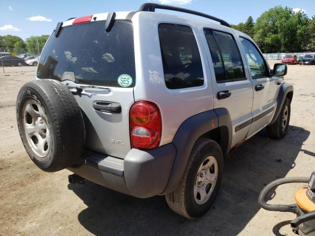 Photo 4 from auction – 2003 JEEP LIBERTY SP with VIN 1J4GL48K13W660983