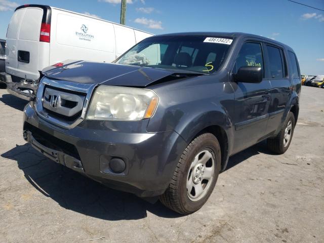 Photo 2 from auction – 2011 HONDA PILOT LX with VIN 5FNYF4H22BB058601