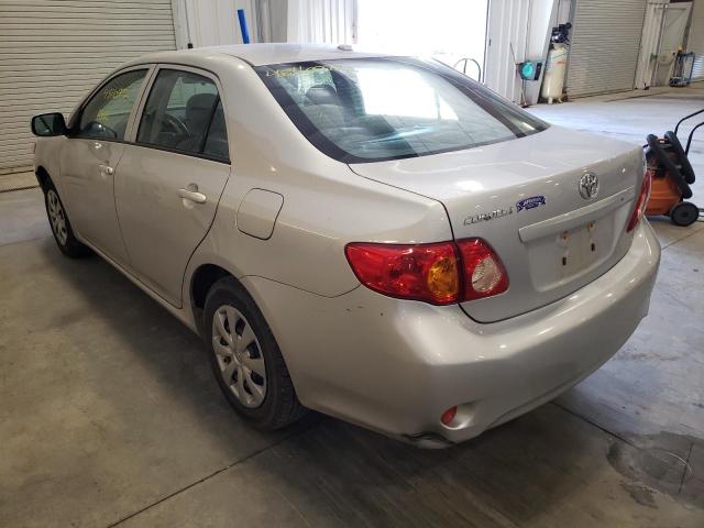 Photo 3 from auction – 2009 TOYOTA COROLLA BA with VIN JTDBL40EX9J025644