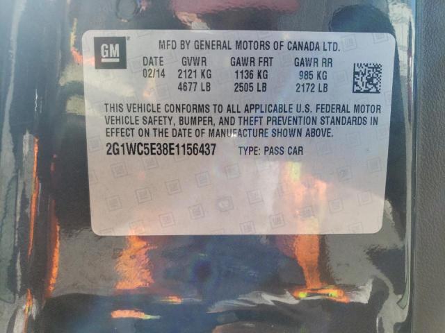 Photo 10 from auction – 2014 CHEVROLET IMPALA LIM with VIN 2G1WC5E38E1156437