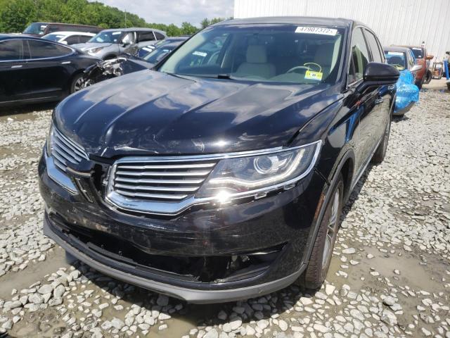 Photo 2 from auction – 2016 LINCOLN MKX SELECT with VIN 2LMTJ6KR9GBL66458