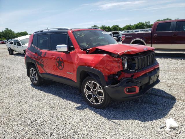 JEEP RENEGADE L 2015 with VIN ZACCJBDT6FPC25990 - Photo from auction