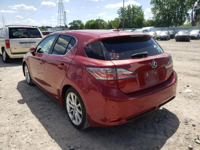 Photo 3 from auction – 2013 LEXUS CT 200 with VIN JTHKD5BH4D2129493