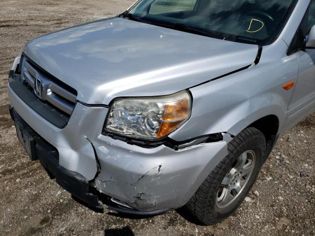 Photo 9 from auction – 2006 HONDA PILOT EX with VIN 5FNYF18706B000163