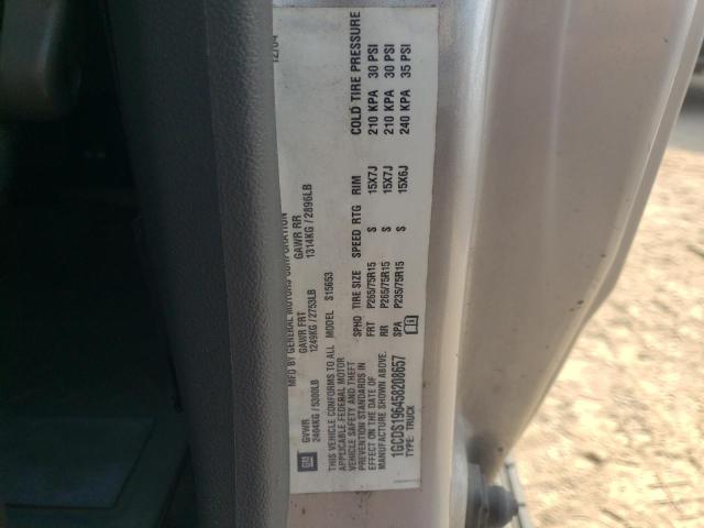 Photo 10 from auction – 2005 CHEVROLET COLORADO with VIN 1GCDS196458208657