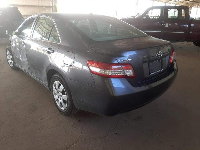 Photo 3 from auction – 2011 TOYOTA CAMRY BASE with VIN 4T4BF3EK3BR138387