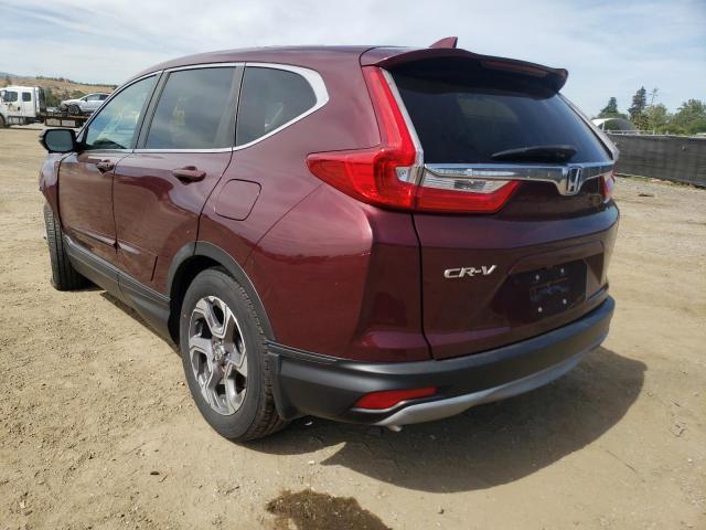 Photo 3 from auction – 2017 HONDA CR-V EX with VIN 7FARW1H59HE028814