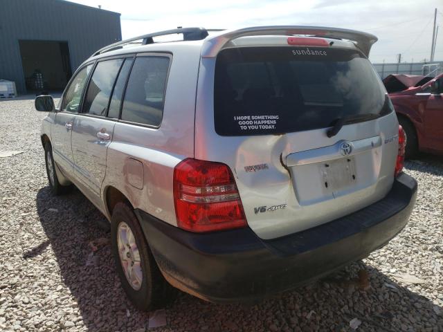 Photo 3 from auction – 2003 TOYOTA HIGHLANDER with VIN JTEHF21A930146272