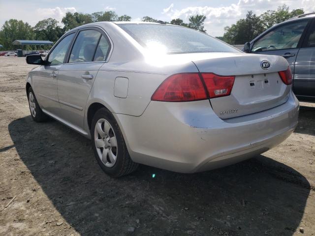 Photo 3 from auction – 2009 KIA OPTIMA LX with VIN KNAGE228695283290