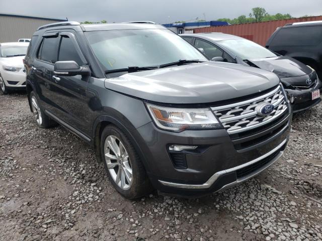 FORD EXPLORER L 2018 with VIN 1FM5K7FH1JGA87076 - Photo from auction