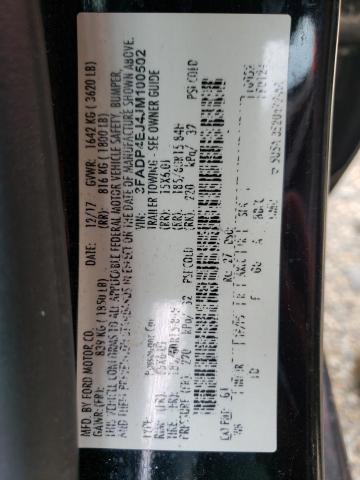 Photo 10 from auction – 2018 FORD FIESTA SE with VIN 3FADP4EJ4JM100502
