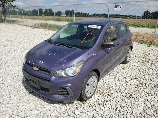 Photo 2 from auction – 2016 CHEVROLET SPARK LS with VIN KL8CB6SA8GC599747
