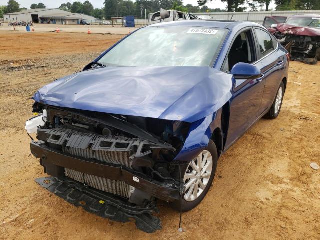 Photo 2 from auction – 2021 HYUNDAI ACCENT SE with VIN 3KPC24A69ME146329