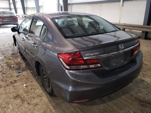 Photo 3 from auction – 2015 HONDA CIVIC LX with VIN 19XFB2F53FE289412