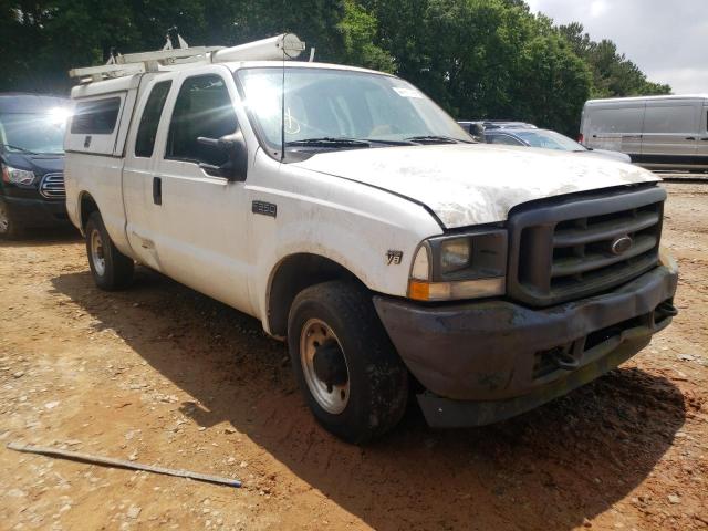FORD F250 SUPER 2002 with VIN 1FTNX20L12ED64442 - Photo from auction