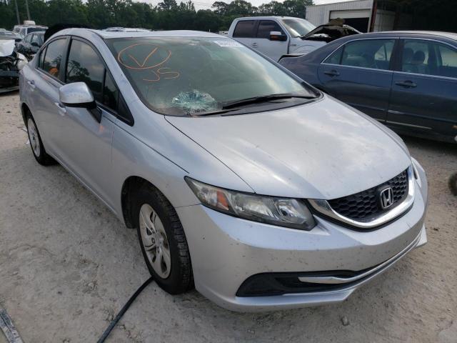 HONDA CIVIC LX 2013 with VIN 2HGFB2F56DH561700 - Photo from auction