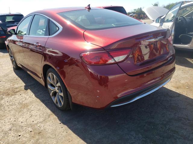 Photo 3 from auction – 2015 CHRYSLER 200 C with VIN 1C3CCCCB3FN569119