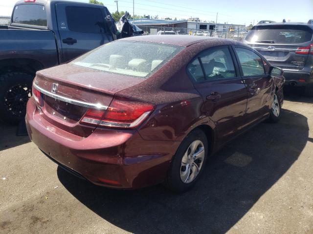 Photo 4 from auction – 2014 HONDA CIVIC LX with VIN 19XFB2F59EE075247