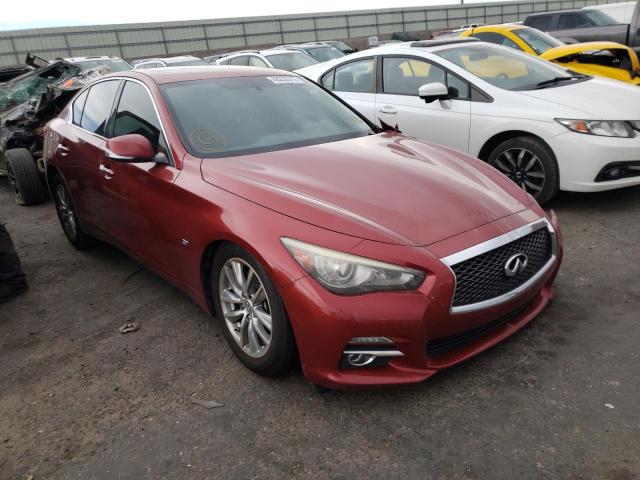 Photo 1 from auction – 2014 INFINITI Q50 BASE with VIN JN1BV7AP8EM683440
