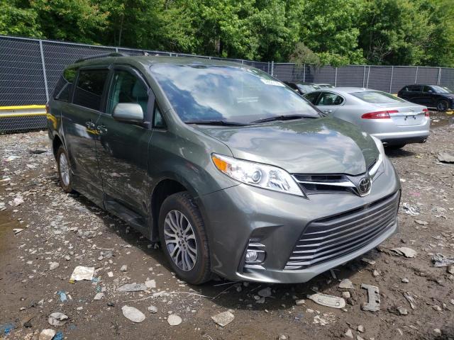 TOYOTA SIENNA XLE 2018 with VIN 5TDYZ3DC9JS906922 - Photo from auction