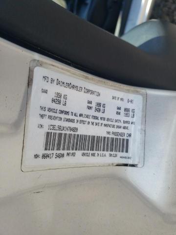 Photo 10 from auction – 2001 CHRYSLER SEBRING LX with VIN 1C3EL56UX1N704820