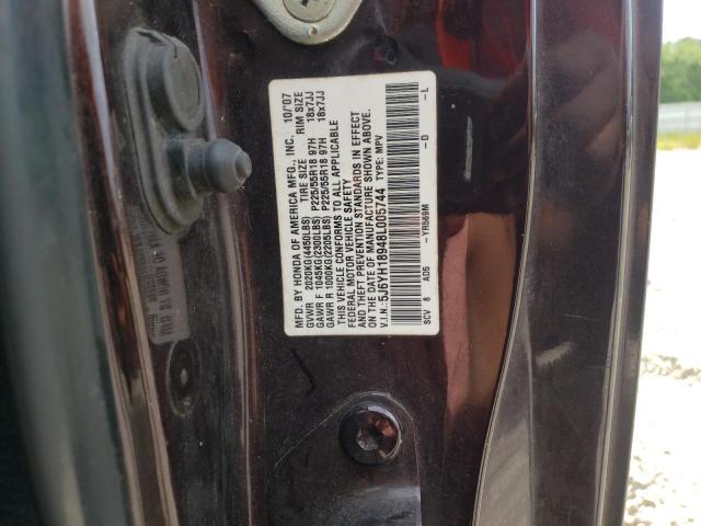 Photo 10 from auction – 2008 HONDA ELEMENT SC with VIN 5J6YH18948L005744