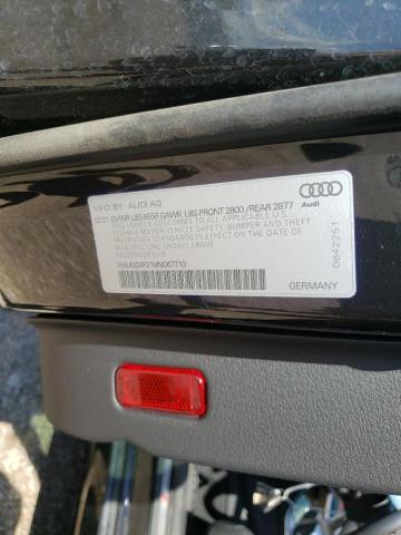 Photo 10 from auction – 2021 AUDI A6 PRESTIG with VIN WAUM2AF21MN067710