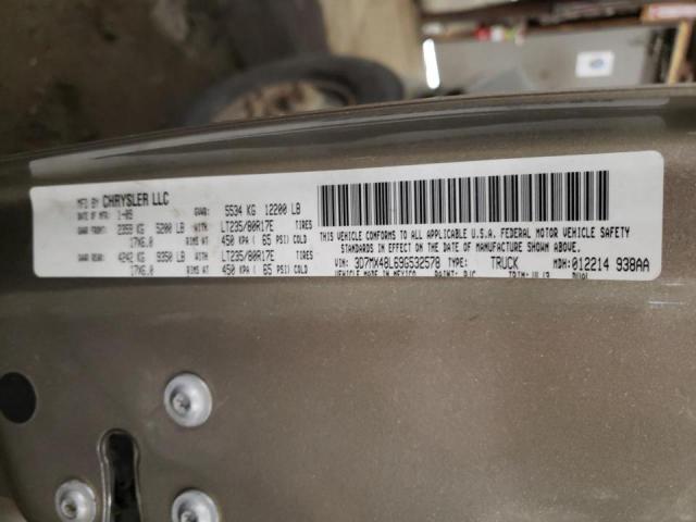 Photo 10 from auction – 2009 DODGE RAM 3500 with VIN 3D7MX48L69G532578