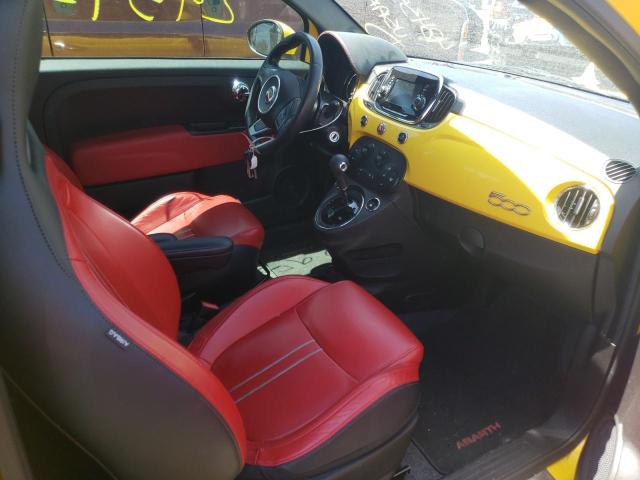 Photo 5 from auction – 2016 FIAT 500 ABARTH with VIN 3C3CFFFH6GT130295