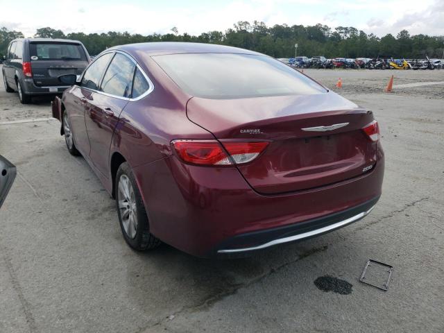 Photo 3 from auction – 2016 CHRYSLER 200 LIMITE with VIN 1C3CCCAB3GN166875