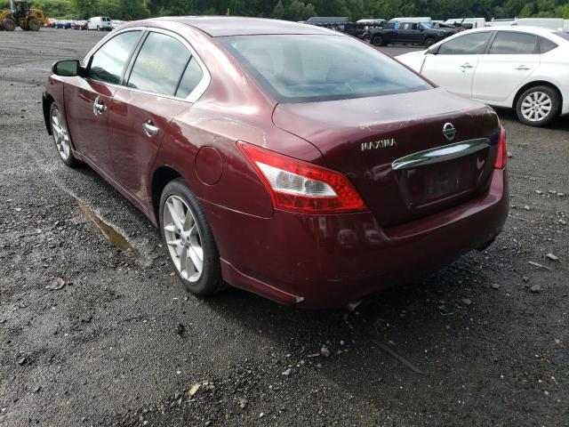 Photo 3 from auction – 2010 NISSAN MAXIMA S with VIN 1N4AA5AP6AC805159