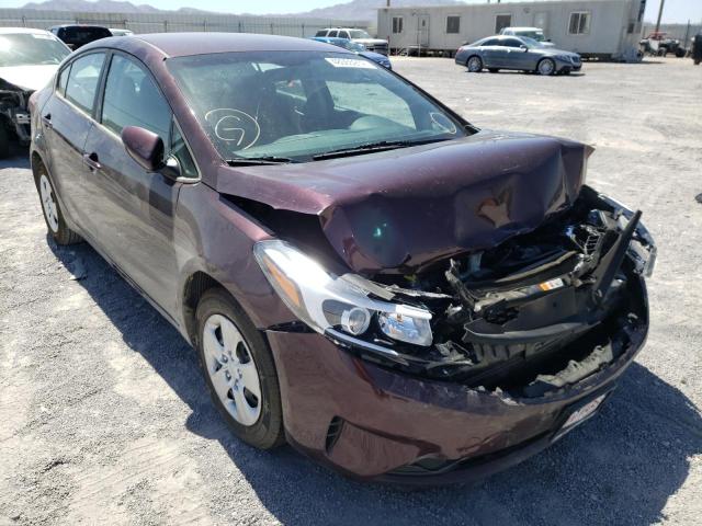 KIA FORTE LX 2018 with VIN 3KPFL4A74JE251410 - Photo from auction
