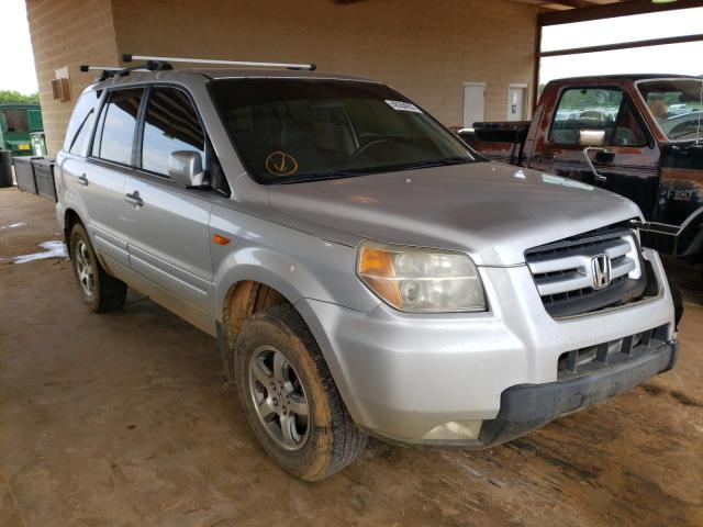 HONDA PILOT EXL 2007 with VIN 5FNYF28717B042073 - Photo from auction