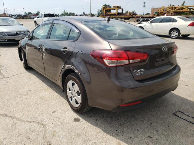 Photo 3 from auction – 2017 KIA FORTE LX with VIN 3KPFK4A71HE138978