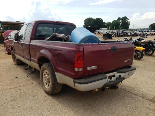 Photo 3 from auction – 2005 FORD F250 SUPER with VIN 1FTNX20555EB62791