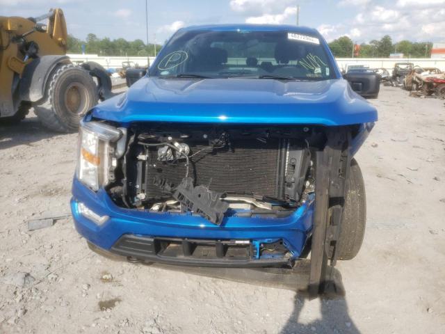 Photo 9 from auction – 2021 FORD F150 SUPER with VIN 1FTEW1EP7MKD96499