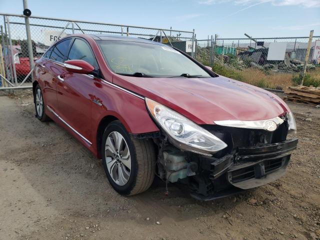 HYUNDAI SONATA HYB 2013 with VIN KMHEC4A4XDA081882 - Photo from auction