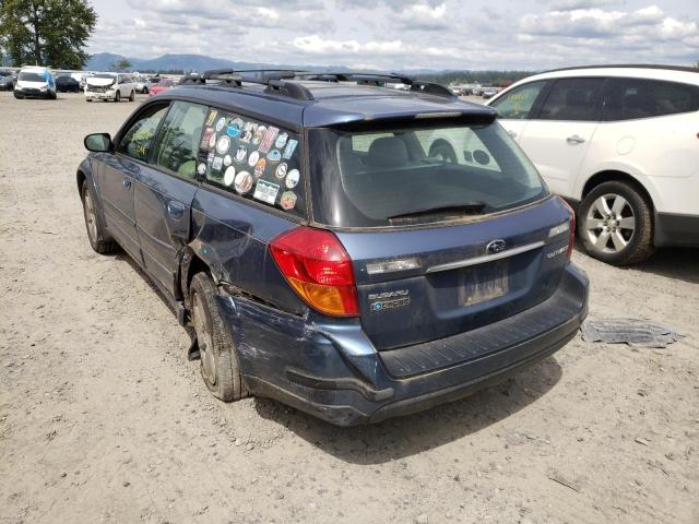 Photo 3 from auction – 2006 SUBARU LEGACY OUT with VIN 4S4BP62C067328853