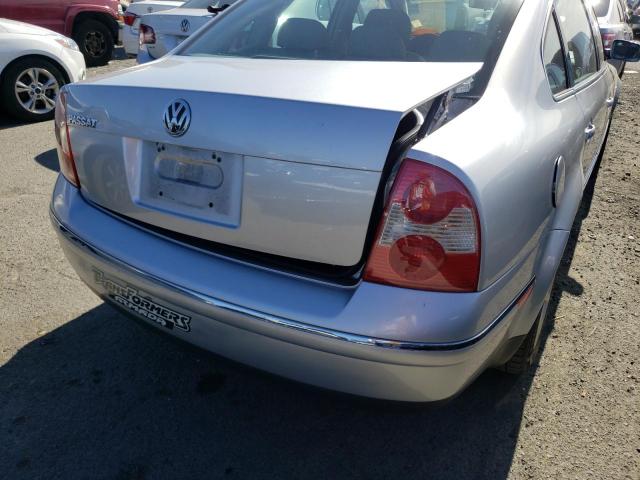 Photo 9 from auction – 2004 VOLKSWAGEN PASSAT GLS with VIN WVWPD63B64P149500