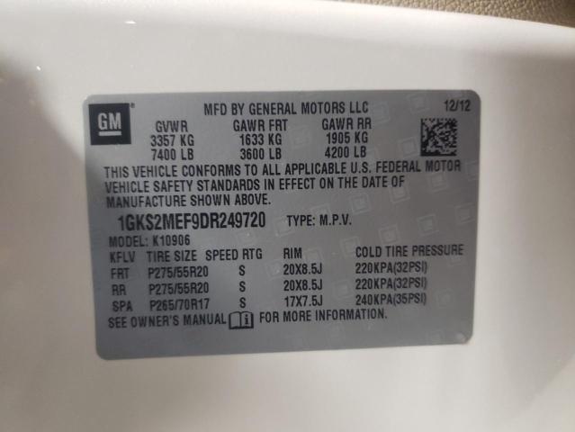 Photo 10 from auction – 2013 GMC YUKON XL D with VIN 1GKS2MEF9DR249720