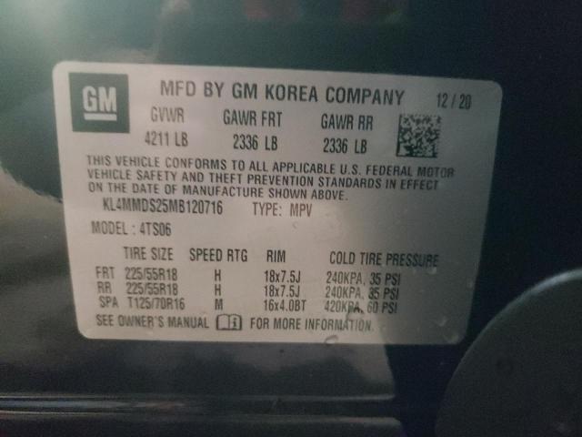 Photo 10 from auction – 2021 BUICK ENCORE GX with VIN KL4MMDS25MB120716