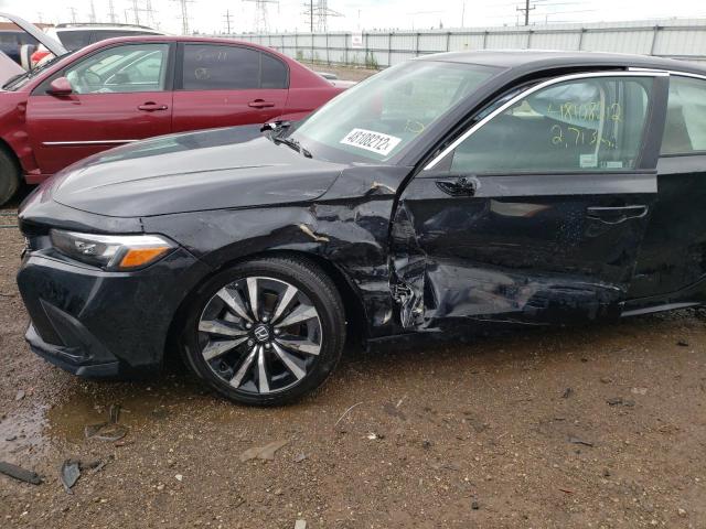 Photo 9 from auction – 2022 HONDA CIVIC EX with VIN JHMFE1F75NX009683