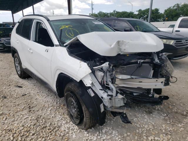 TOYOTA RAV4 LE 2021 with VIN 2T3H1RFVXMC172093 - Photo from auction