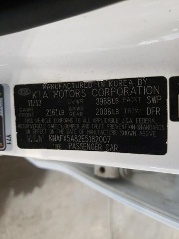 Photo 10 from auction – 2014 KIA FORTE EX with VIN KNAFX5A82E5182007
